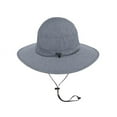 thumbnail image 1 of Solar Escape Sun Protection Hat UV Explorer Boonie (Heather Blue, One Size), 1 of 8