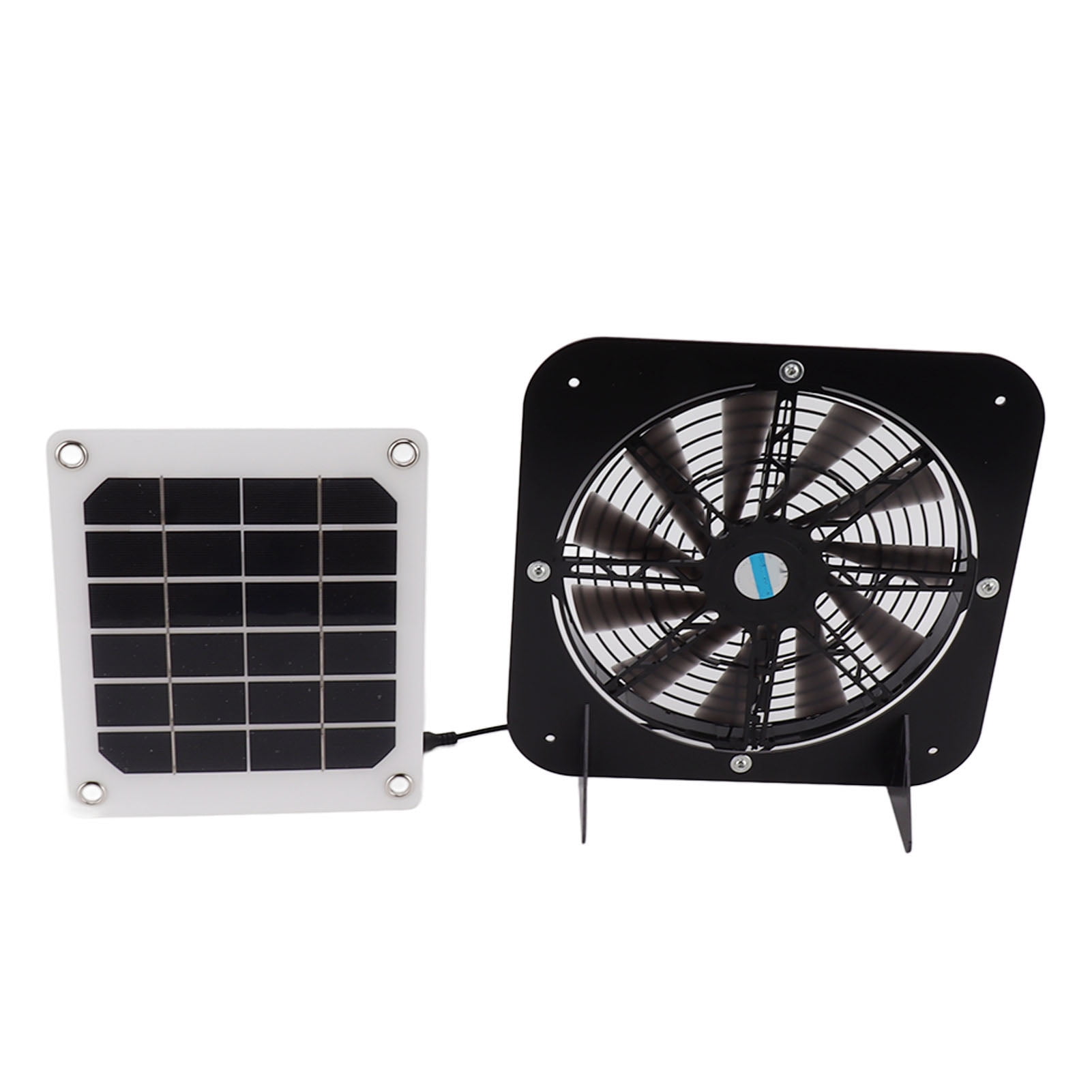 Solar Exhaust Fan 100W Solar Panel with 13.5inch Fan Waterproof Solar