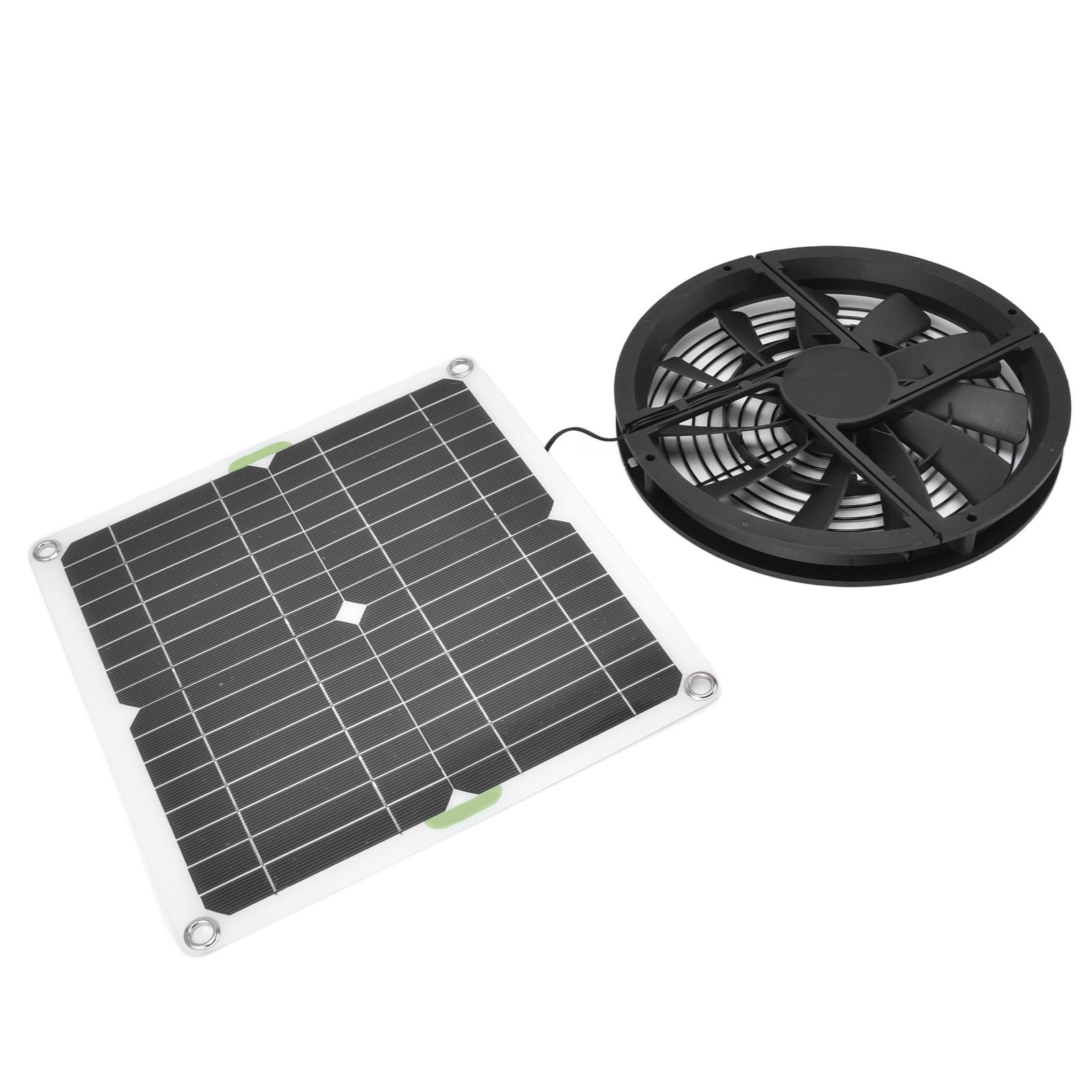 Solar Exhaust Fan, 3000 Rpm Solar Panel Fan 10in 100W For Greenhouse?Shed  For Pet?House For Chicken Coop - Walmart.com
