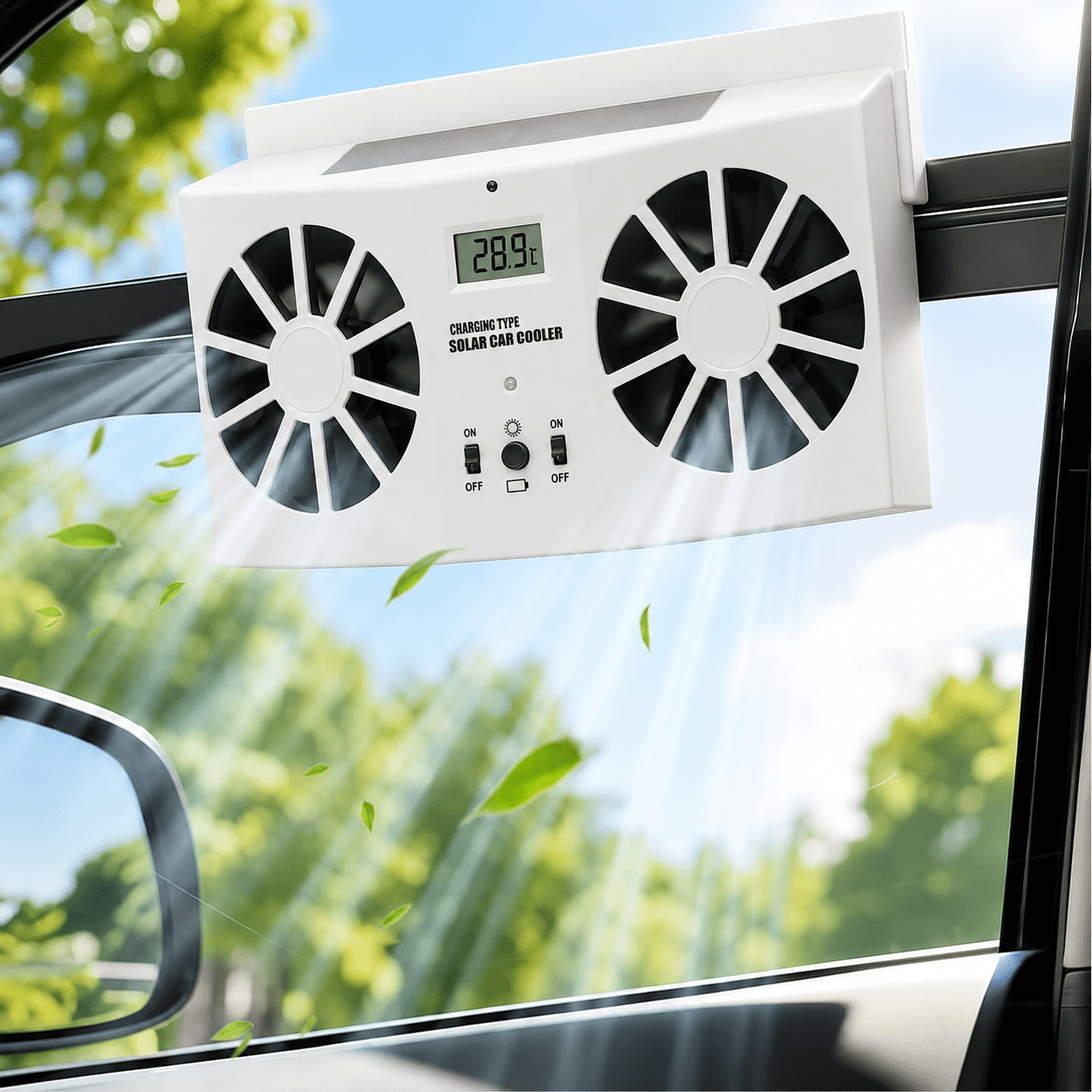 Solar Blaster Fans Solar Exhaust Fan Car Solar Powered Exhaust Fans - Walmart.com