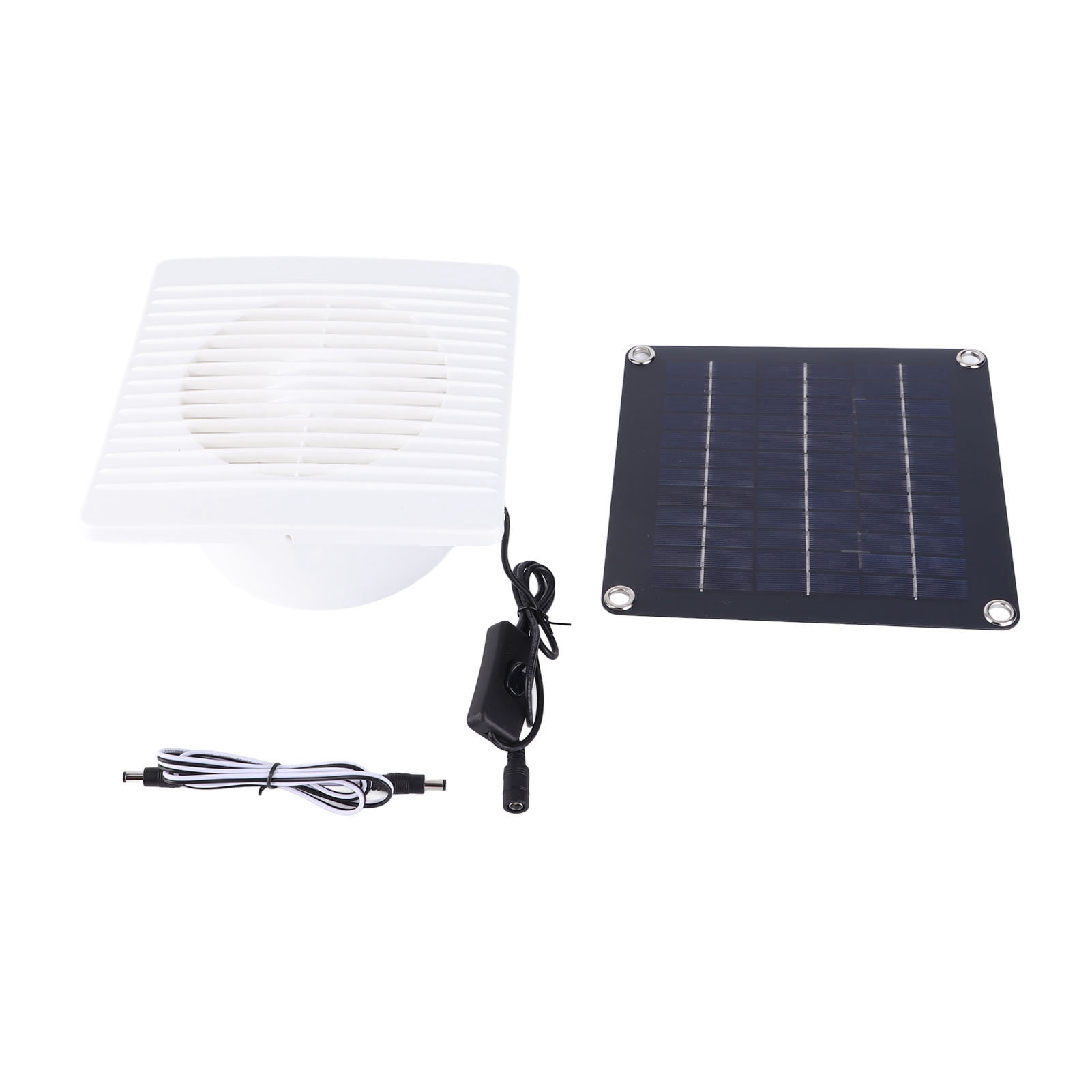 Solar Exhaust Fan IP67 Waterproof 6 Inch Safe 10W 12V Solar Panel Fan