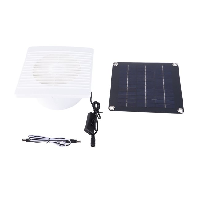 Solar Exhaust Fan IP67 Waterproof 6 Inch Safe 10W 12V Solar Panel Fan