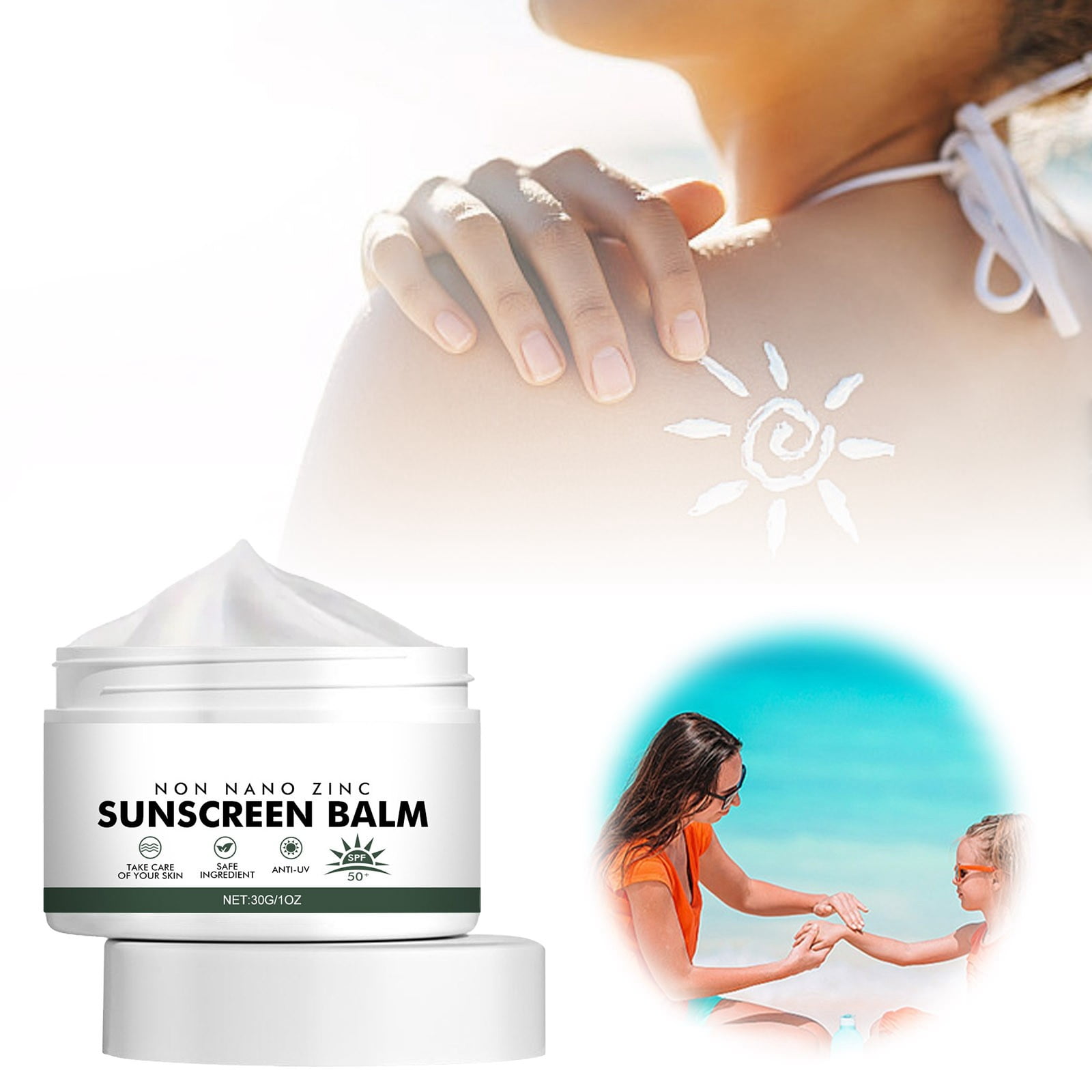 Solar Facial Base Solar Spray for Sunburn Skin Tint Super Organic