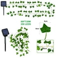 Solar Fairy Lights Outdoor Waterproof Solar Vine String Lights with