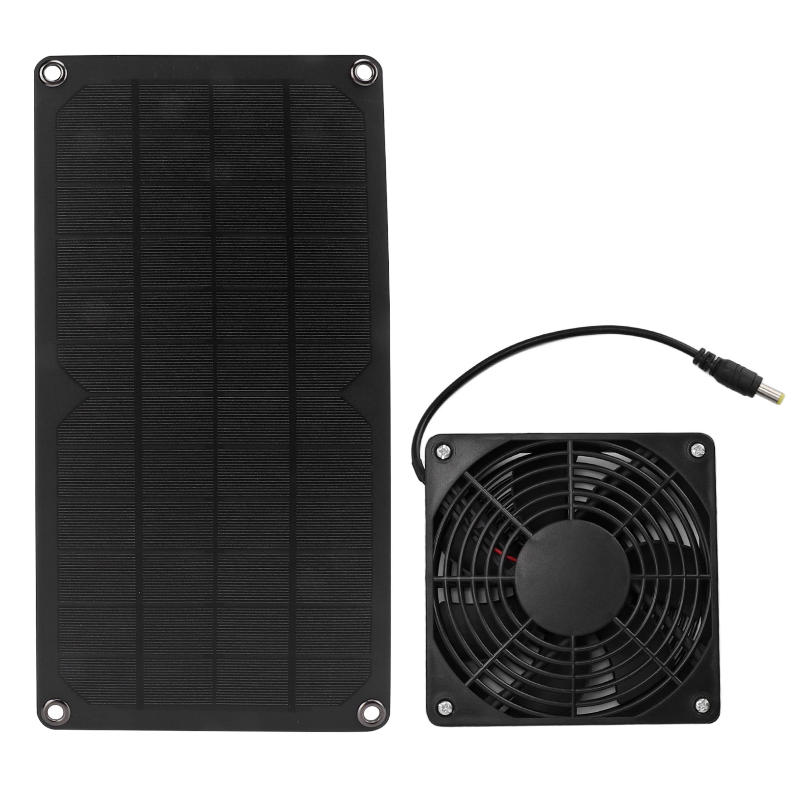 Solar Fan 10W DIY Portable Power Saving Solar Powered Exhaust Fan for