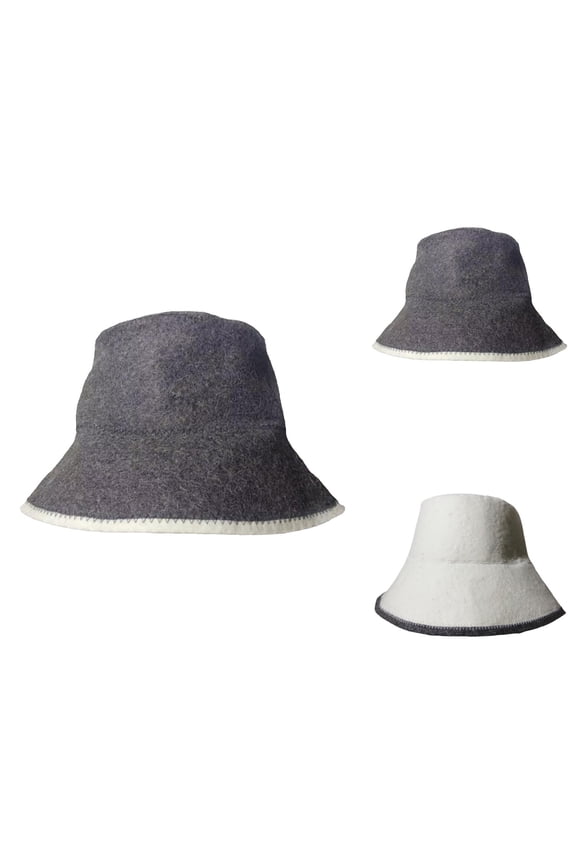 Solar Fan Bucket Hat with Neck Cover - Cooling Hat for UV Protection Sauna Hat Bath Hat Heat Insulation Absorbent Casual Style Suitable For Bathroom Hats