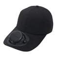 thumbnail image 1 of Solar Fan Cap with Removable Fan & USB Charging/Digital Display-Adjustable UPF 50+ Cooling Sun Hats for Outdoor,Beach,Sports, 1 of 3