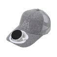 thumbnail image 1 of Solar Fan Hat, USB Rechargeable & Solar Powered Cooling Hat with Adjustable 360° Fan, Portable Sun Protection Hat for Outdoor Sports, Breathable Detachable Sun Hat, 1 of 6