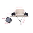 thumbnail image 1 of Solar Fan Hat for Outdoors – Breathable Sun Protection with Solar-Powered Fan, Wide-Brim Style for Fishing, Hiking, Beach & Summer Activities, 1 of 5