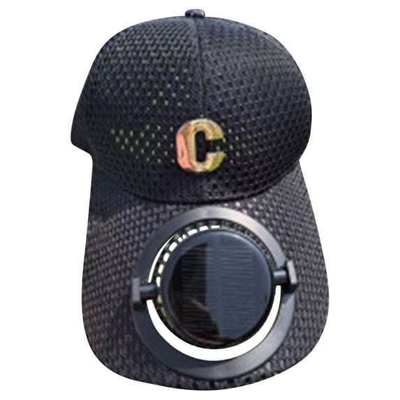 Solar Fan Hat with 3 Speed Adjustable Fan USB Rechargeable Outdoor Fishing Cap Sun Hat for Hiking Camping Travel by PALIFEUR