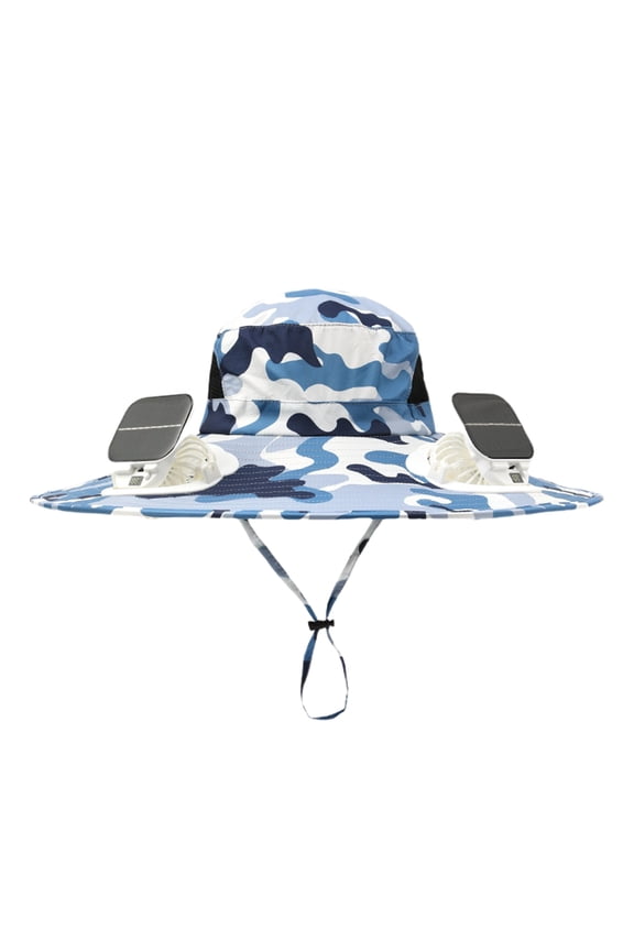 Solar Fan Sun Hat For Women Men Summer Outdoor Hiking Walking Breathable Wide Brim Hat With Fan For Daily Use Ladies Summer Hats Wot H Hat Hats for Women Sports Hats for Mens Woman Beach Bag Gear Top