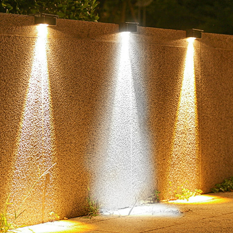 Color glow fence lights deals