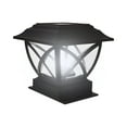 thumbnail image 1 of Solar Fence Lights Outdoor, Ip65 Waterproof Solar Post Cap Light, Dusk To Dawn Auto On/Off for Garden, Yard, Patio Decor, Square Led Wall Lamp, Warm White Sunlight Powered, 1 of 7