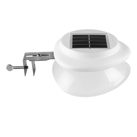 Solar Fence Lights Outdoor, Waterproof LED Deck Wall Lights for Garden, Patio & Backyard Decor, Solar Powered Security Lighting for Railings & Perimeter Walls, Auto Dusk-to-Dawn, 2-Pack