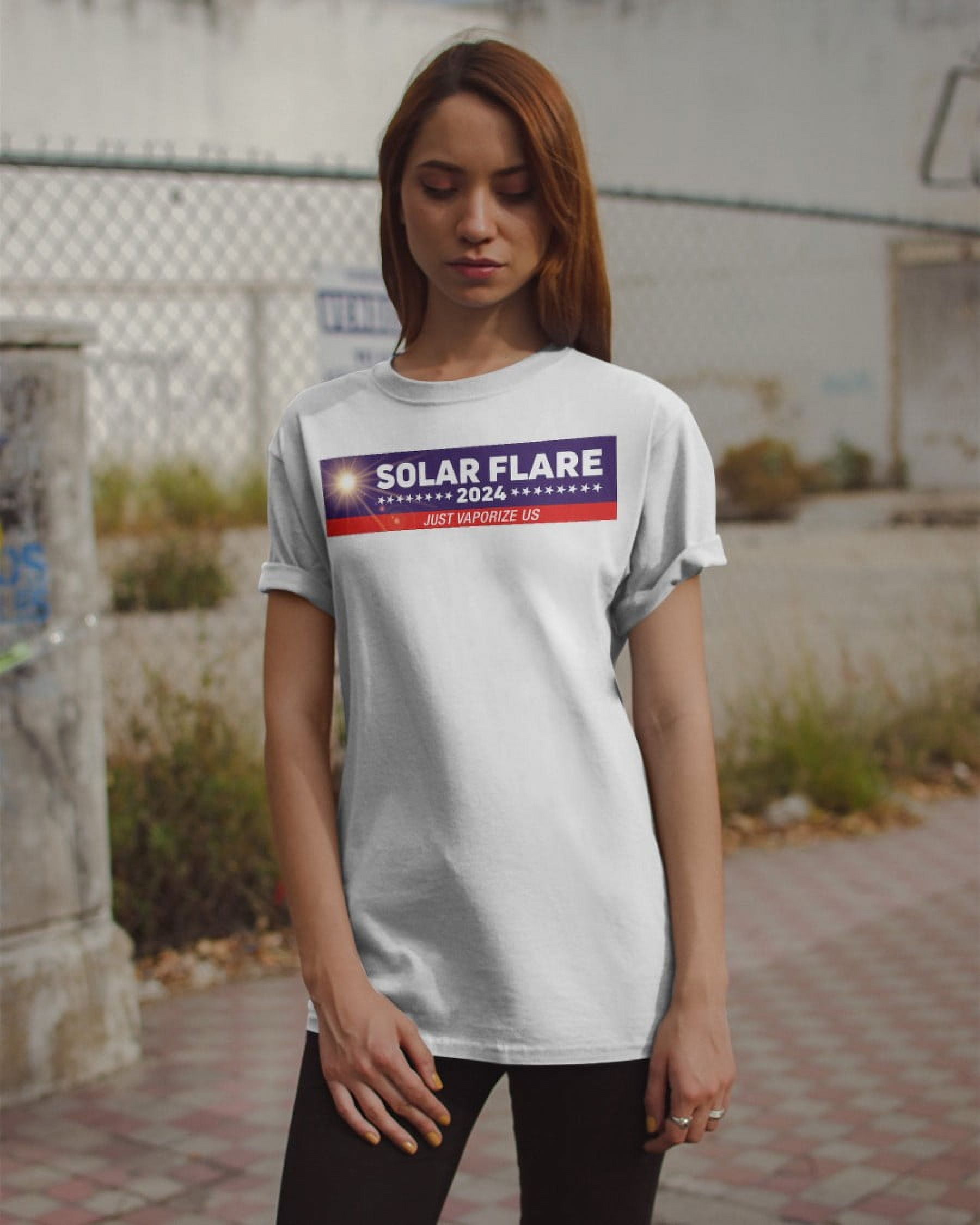 Solar Flare 2024 Feminist Gift Classic TShirt