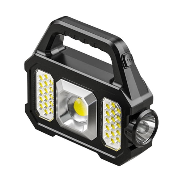 Solar Flashlight,Multifunctional Flashlight Solar Flashlight, Flashlight Cell Phone Charger,USB Charging,Suitable for Home,Fishing,Outdoor CampingLED side lights