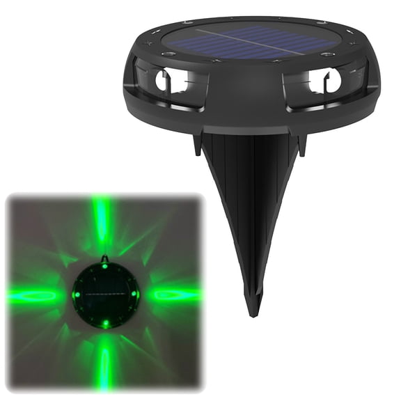 Solar Flat Buried Step Light, Outdoor Garden Path Light, Waterproof Lawn Decoration Lamp, Auto Light Control Courtyard Gift