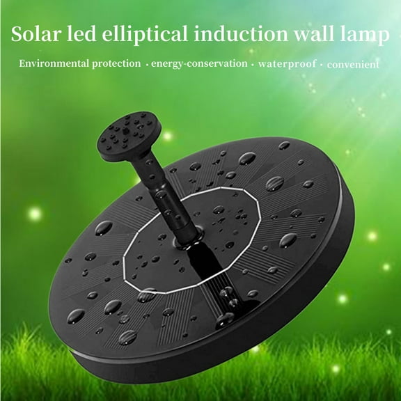 Solar Floating Fountain Pool Ponds Birdbath Water Fountain Pump