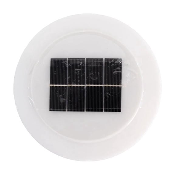 Solar Floating Pool Lights with Remote Control Waterproof IP65 RGB LED Decorative Orb for Courtyard and Patios White 6 Inch