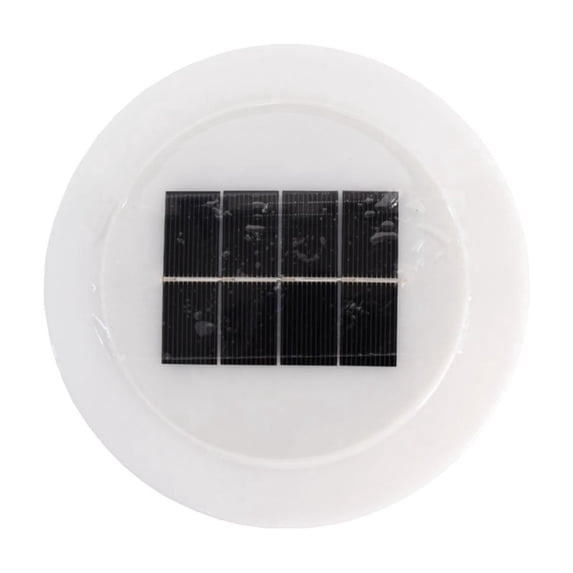 Solar Floating Pool Lights with Remote Control Waterproof IP65 RGB LED Decorative Orb for Courtyard and Patios White 6 Inch
