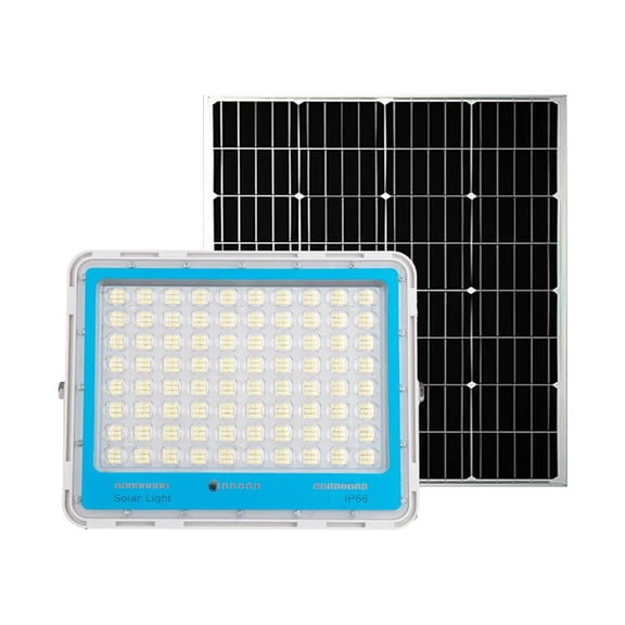 Solar Flood Light Outdoor IP66 Waterproof Garden LED Refletor With Remote Control Spotlight Emergency Lighting Patio Wall Light