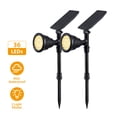 thumbnail image 1 of Solar Flood Spotlights, Outdoor Landscape Solar Powered Flood Wall Light Dusk to Dawn Decoration Lighting for Yard Garden Walkway Porch Pool Driveway, 1 of 4