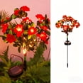 thumbnail image 1 of Solar Flower Garden Stake,Waterproof LED Stake Light,All Weather Durable Landscape Ornament,Ideal for Yard,Patio,Lawn,Backyard and Garden Decor,26.5 Inch, 1 of 5