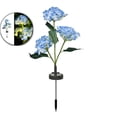 thumbnail image 1 of Solar Flower Light, Solar Garden Light Garden Decor Solar Outdoor Light Decorative Garden Light Solar Powered Waterproof Solar Flower for Outdoor Space Decoration Yard Decoration, 1 of 6