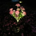 thumbnail image 1 of Solar Flower Lights Outdoor Solar Flowers Garden Decorative Lights Led Landscapes Stake Lights Auto On/Off Bright Up To 8 Hrs, 1 of 7
