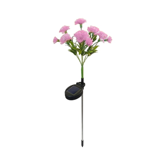 Solar Flower Lights Outdoor, Solar Garden Stake Lights, Adjustable LED Solar Powered Decorative Flower Bed Lighting, Waterproof IP65 Weather Resistant