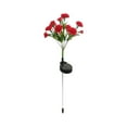 thumbnail image 1 of Solar Flower Lights Outdoor, Solar Garden Stake Lights, Adjustable LED Solar Powered Decorative Flower Bed Lighting, Waterproof IP65 Weather Resistant, 1 of 7