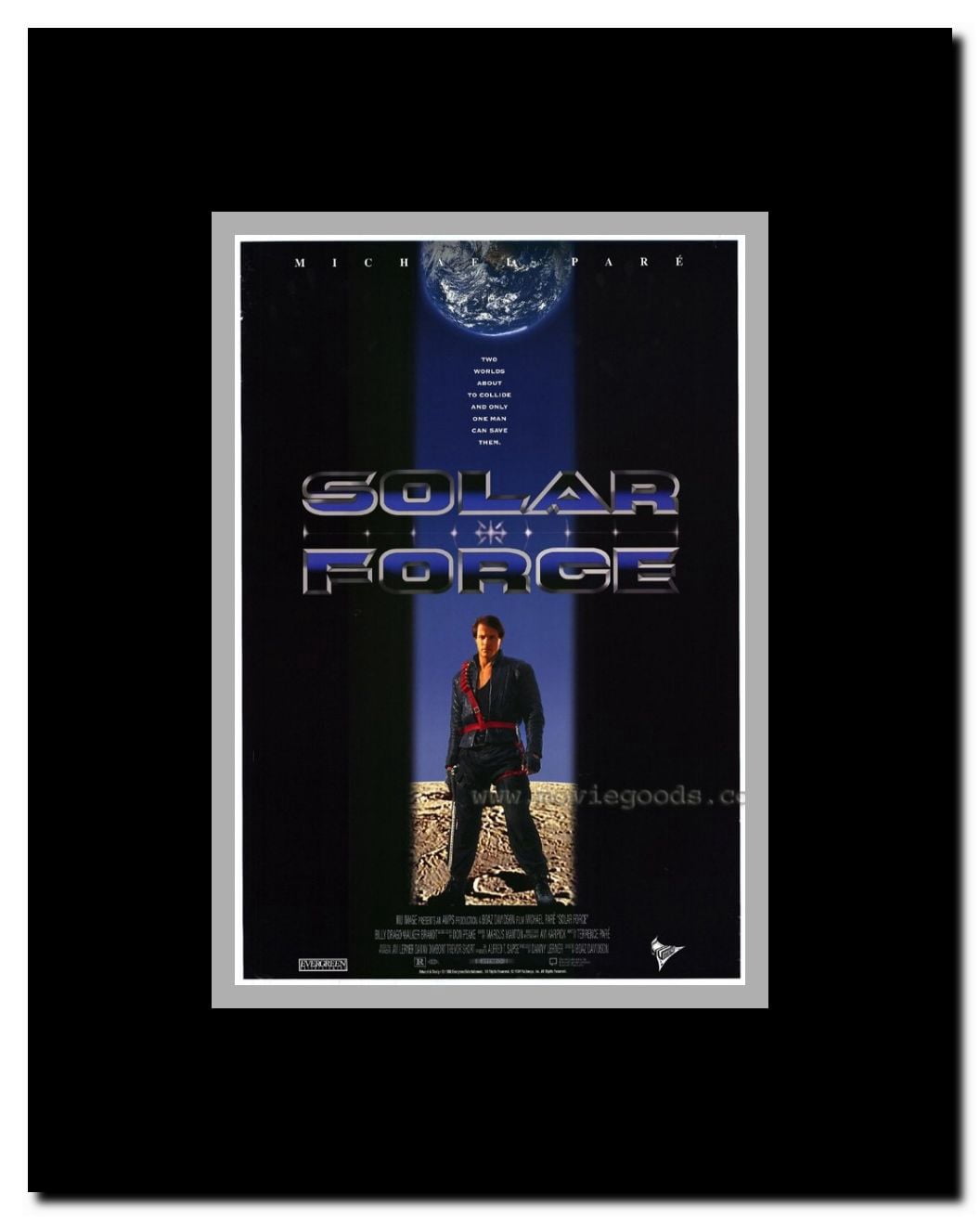 Solar Force Framed Movie Poster