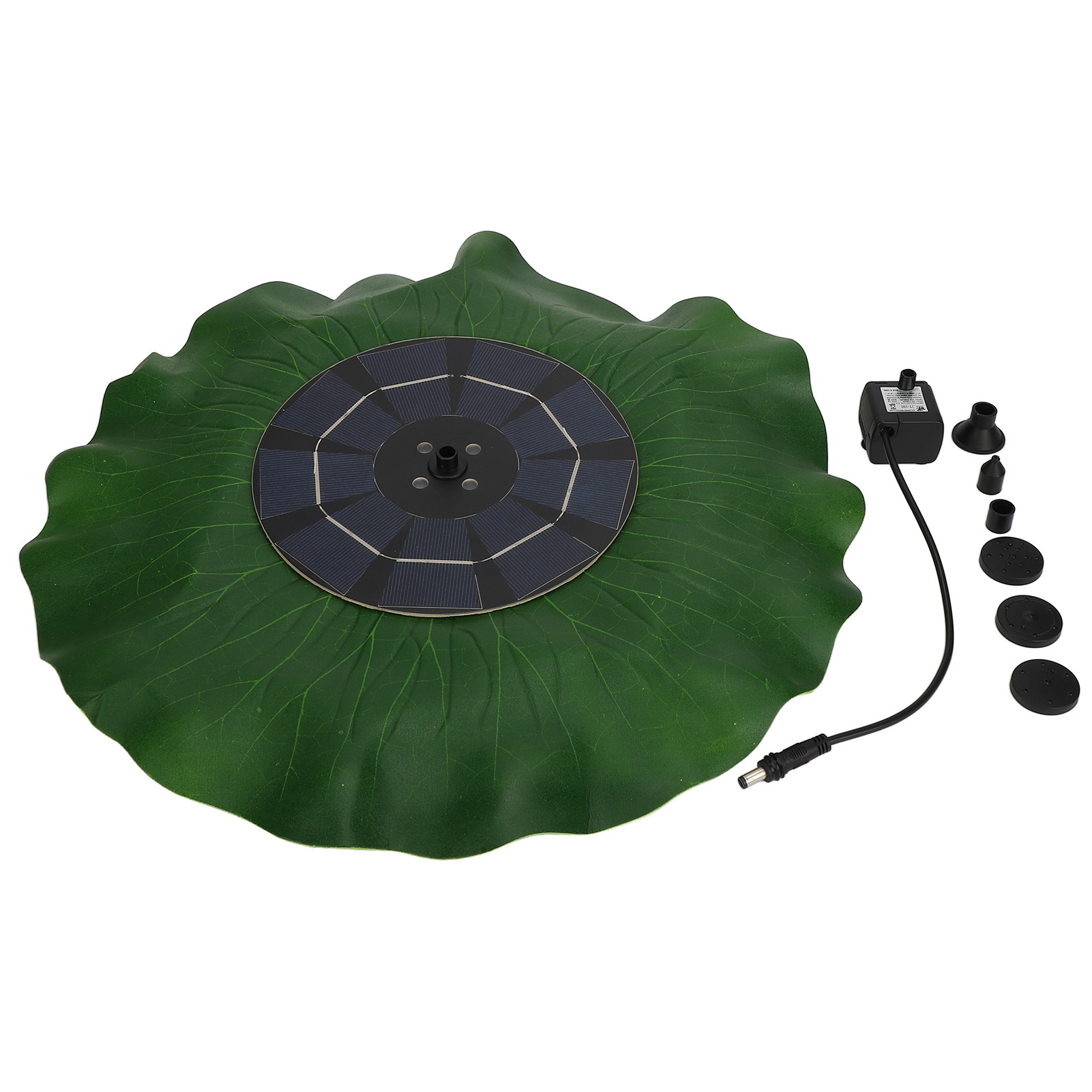 Solar Fountain Floating Solar Water Fountain with 3 Nozzles for Outdoor ...