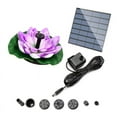 thumbnail image 1 of Solar Fountain Pond Outdoor Bird Bath Fountains Solar Power Floating Garden(), 1 of 6