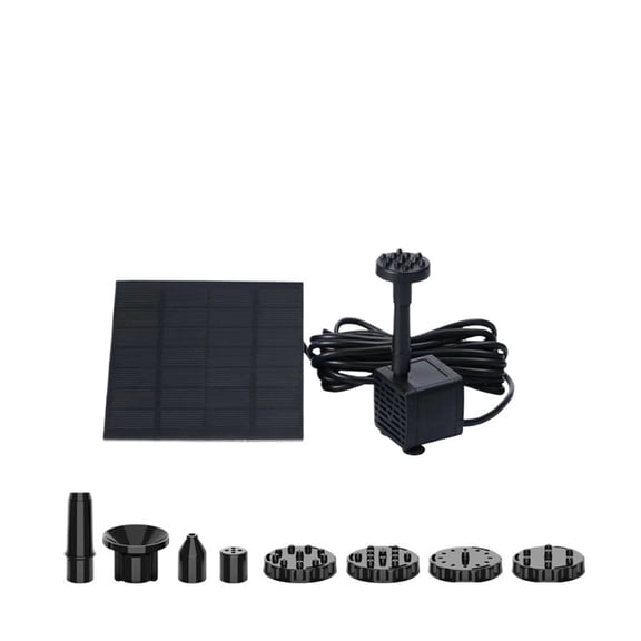 Solar Fountain Pump Bird Bath Garden Pool Pond Waterfall Fountain Solar Panel Powered Water Pump
