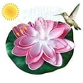 thumbnail image 1 of Solar Fountain, Solar Power Pump Water Lily Bird Bath Fountain with 6 Different Water Style Sprayers,Artificial Floating Lotus Flowers Pumps for Fish Pond Garden Patio Aquarium and Outdoor Pool Decor, 1 of 8