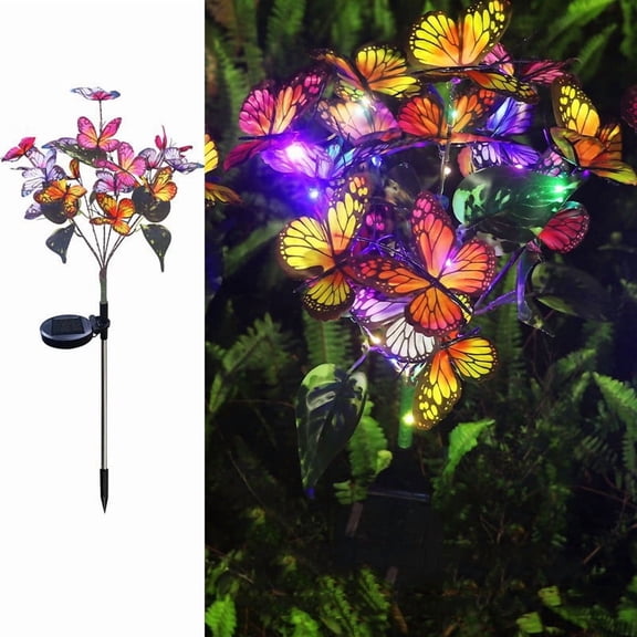 Solar Garden Light – Auto On/Off, Ground Spike, Waterproof Decorative Lamp for Patio, Lawn, Balcony