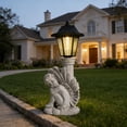 thumbnail image 1 of Solar Garden Light Statue Resin Figurine, 14 Inch Outdoor LED Angel Decor for Yard Patio Pathways, Waterproof Memorial Gift Home, 1 of 6
