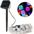 thumbnail image 1 of Solar Garden Lights 20 LED Retro Bulb Ball String Light Outdoor Fairy Lamp, 1 of 5