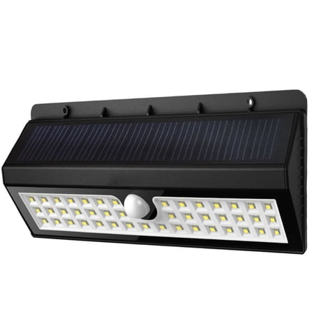 Solar Garden Lights 44 Bright LEDs Outdoor Motion Sensor Lights Waterproof and Wireless for Garden Path, Backyard Lighting, Motion Security Lights, Driveway, Stairs, Fence, Deck