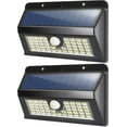 thumbnail image 1 of Solar Garden Lights 45 Bright LEDs Outdoor Motion Sensor Lights Waterproof and Wireless for Garden Path, Backyard Lighting, Motion Security Lights, Driveway, Stairs, Fence, Deck - Set of 2, 1 of 8