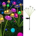 thumbnail image 1 of Solar Garden Lights under $5! Yannianjz Solar Garden Lights Outdoor Waterproof | Solar Mushroom Lights for Outside Sway Wind Firefly Fairy Light for Patio Pathway Garden Bush Yard Decorations, 1 of 8
