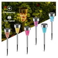 thumbnail image 1 of Solar Garden Lights 6 Pack, Outdoor Pathway Lights IP44 Water-resistant, 8Hrs Lawn Lamps for Yard Driveway Walkway, Decorative Landscape Lighting, 1 of 9