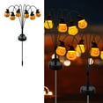 Solar Garden Lights For Yard Decoration Panel Light Ceiling Sprinkler