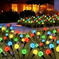thumbnail image 1 of TopZoo Solar Garden Stake Lights Outdoor Waterproof, 8 Pack/2 Modes Swaying Firefly Lights for Garden Decor, Yard, Patio, Pathway, Party, Christmas Decoration, Multicolor 64 LED, 1 of 10