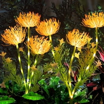 Solar Garden Lights, Solar Flowers Lights, Waterproof Outdoor Garden Decoration Landscape Lights, for Yard, Pathway, Garden Decor & Gardening Gift