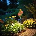 thumbnail image 1 of Solar Garden Lights, Solar Rose Flowers Outdoor Waterproof, Solar Flower Lights Stake for Outside Garden Patio Yard Decorations, Courtyard Decoration Lamp(1pc), 1 of 6