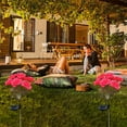 thumbnail image 1 of Solar Garden Lights - Upgraded Outdoor Light, 7-Color Changing Rose Lights for Yard, Garden Decoration, Enlarged Solar Panel, More Realistic Rose Flower, 1 of 6