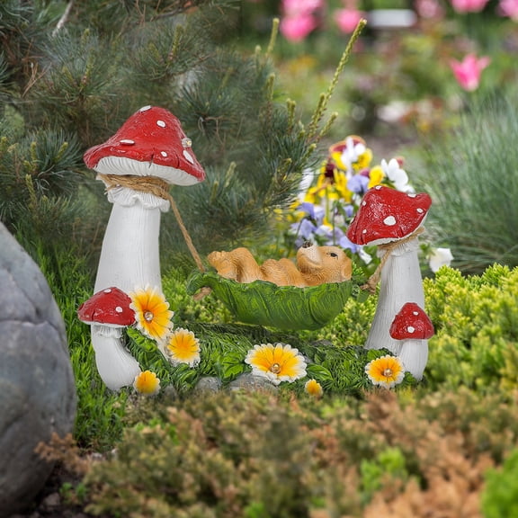 Solar Garden Outdoor Statues with Succulent and LED Lights - Lawn Decor Tortoise Statue for Patio, Balcony, Yard Ornament - Unique Housewarming Gifts