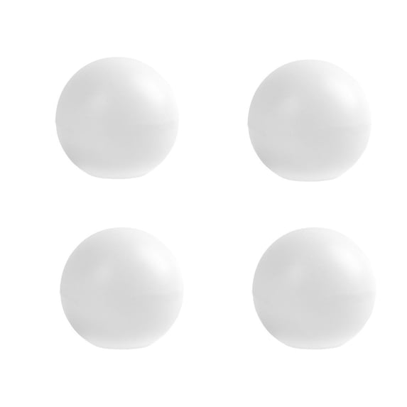 Solar Globe Lights Outdoor Waterproof, 8inDiameter, Floating Solar Pool Lights, Garden Decorations Outdoor, White Matte Globe, Poolside Gatherings, 4 Pc